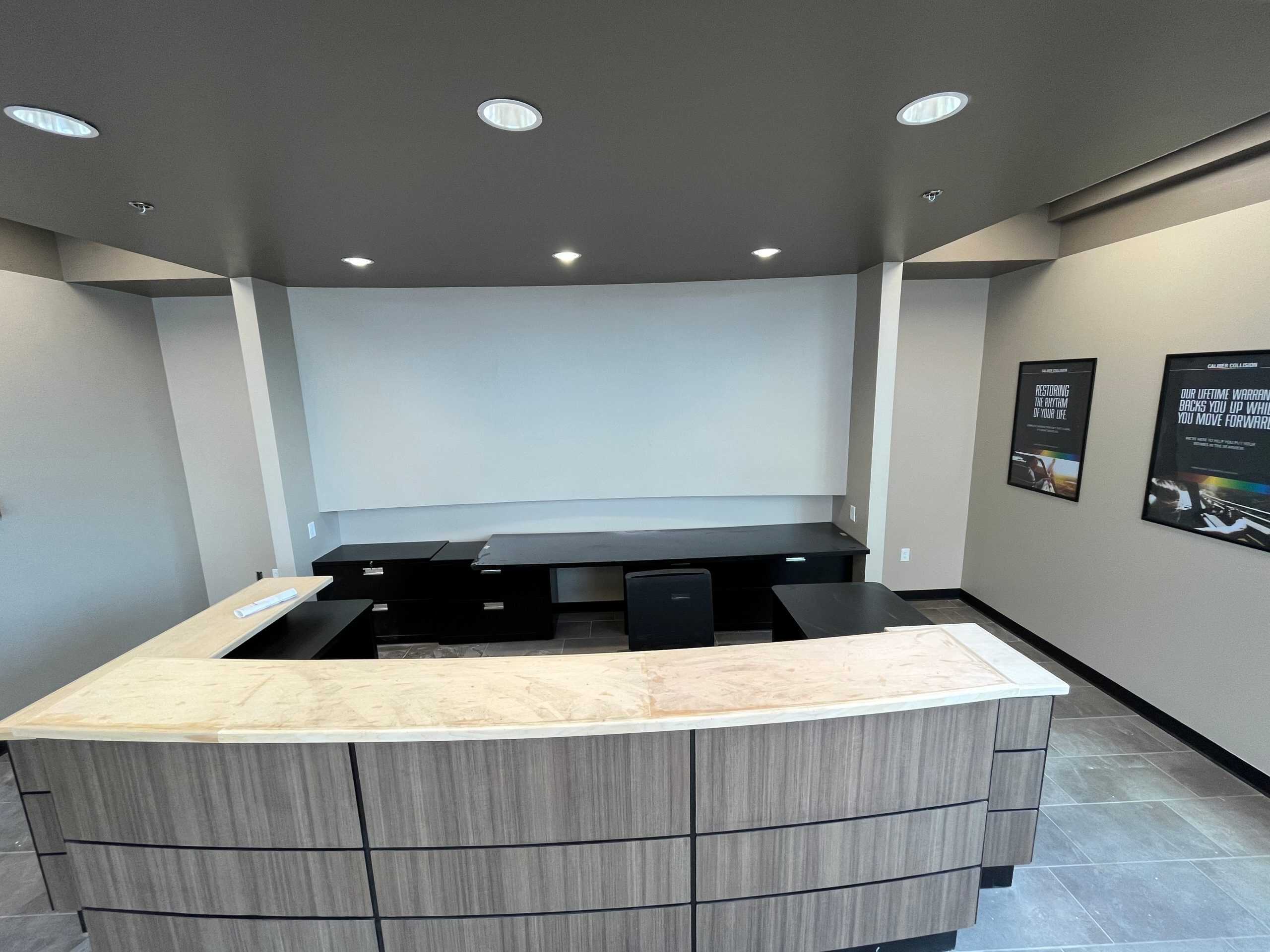 brick gargage conversion to living space